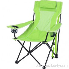 Ozark Trail Oversized Mesh Lounge Camping Chair with Cup Holders 553681026